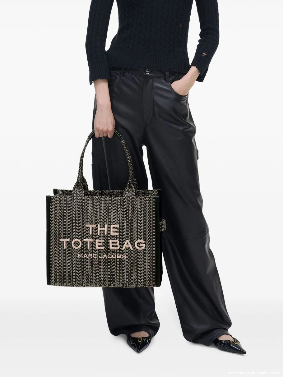 Affordable Marc Jacobs The Jacquard Monogram Tote bag Women Large 0728